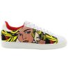 SNEAKERS LOW LEDER NEOPR POPART