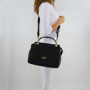 Bolso de Love Moschino acolchado negro