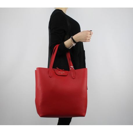 Sac de courses, à la verticale, Patrizia Pepe, du rouge et du rose 2V5517 AV63