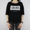 T-Shirt Liu Jo Sport Chloe noir T18115