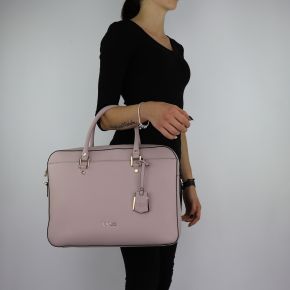 Tasche ordner Liu Jo Briefcase insel rose puder in größe L A68008 E0087